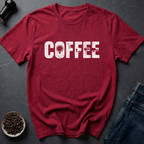 Coffee graphic Coffee Fuel T-Shirt in Ice Grey / S by Caffeine Dept