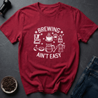Coffee graphic Coffee Hustle T-Shirt in Military Green / S by Caffeine Dept