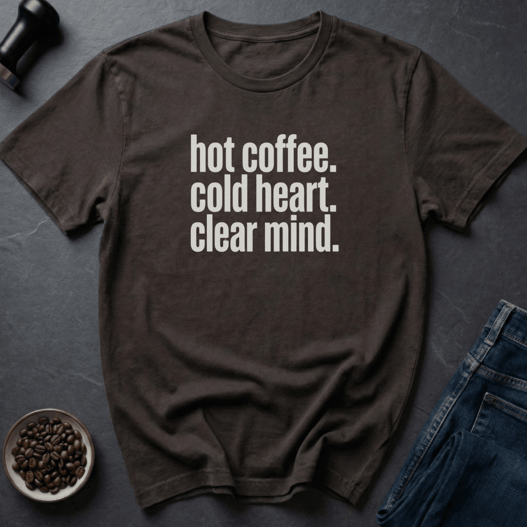 Coffee graphic Coffee Mood T-Shirt in Navy / S by Caffeine Dept