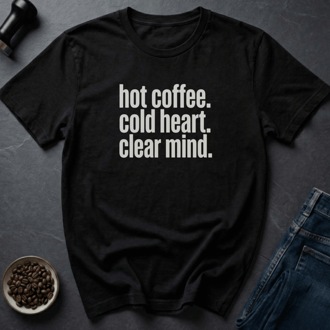 Coffee graphic Coffee Mood T-Shirt in Navy / S by Caffeine Dept