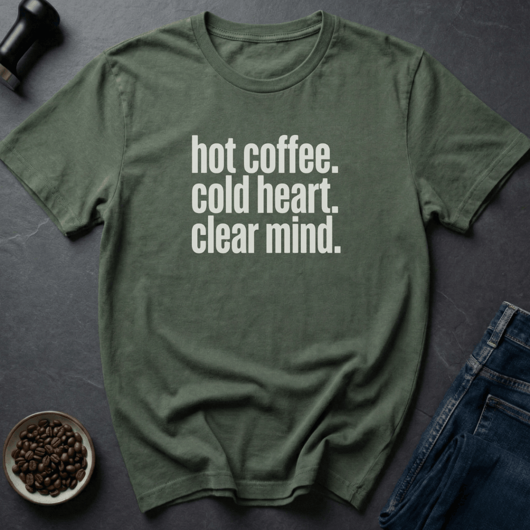 Coffee graphic Coffee Mood T-Shirt in Navy / S by Caffeine Dept