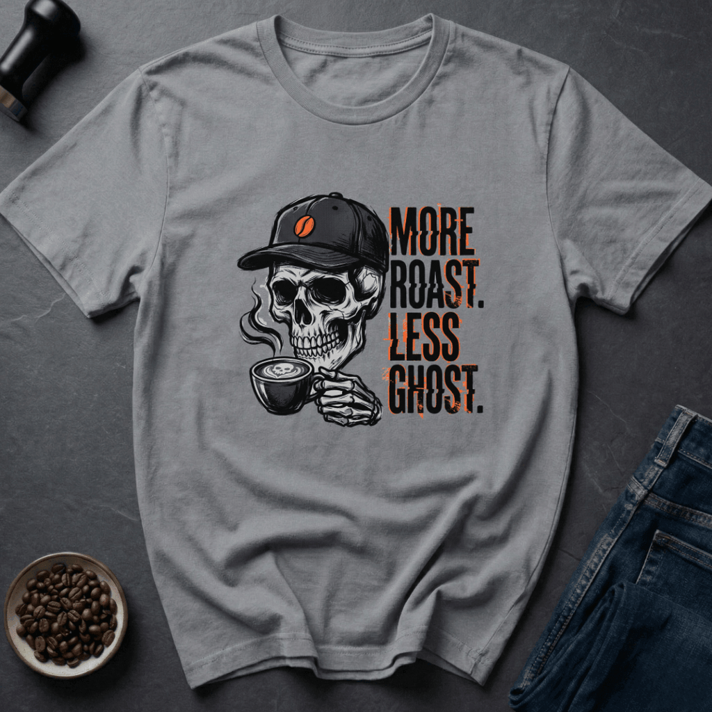 Coffee graphic Coffee Or Else T-Shirt in Light Blue / S by Caffeine Dept