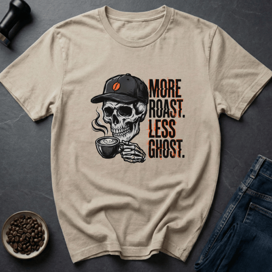Coffee graphic Coffee Or Else T-Shirt in Light Blue / S by Caffeine Dept