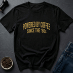 Coffee graphic Coffee Powered T-Shirt in Black / S by Caffeine Dept