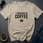 Coffee graphic Coffee Powered T-Shirt in Sand / S by Caffeine Dept