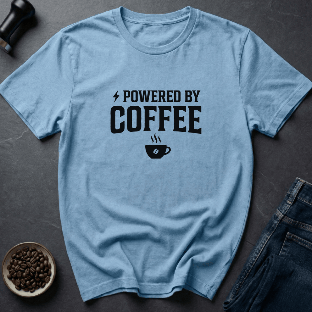 Coffee graphic Coffee Powered T-Shirt in Sand / S by Caffeine Dept