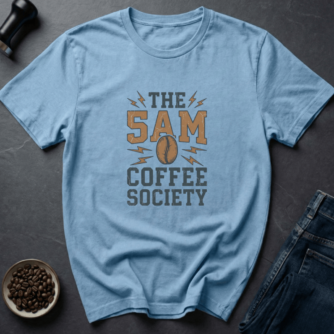 Coffee graphic Coffee Society T-Shirt in White / S by Caffeine Dept