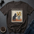 Coffee graphic Coffee Stillness T-Shirt in Charcoal / S by Caffeine Dept