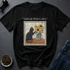 Coffee graphic Coffee Stillness T-Shirt in Charcoal / S by Caffeine Dept