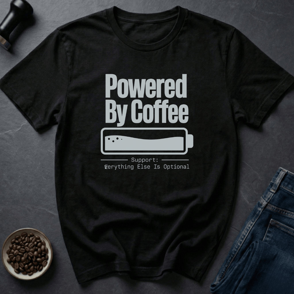 Coffee graphic Coffee Tester T-Shirt in Black / S by Caffeine Dept