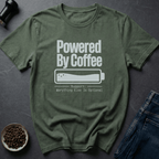 Coffee graphic Coffee Tester T-Shirt in Military Green / S by Caffeine Dept