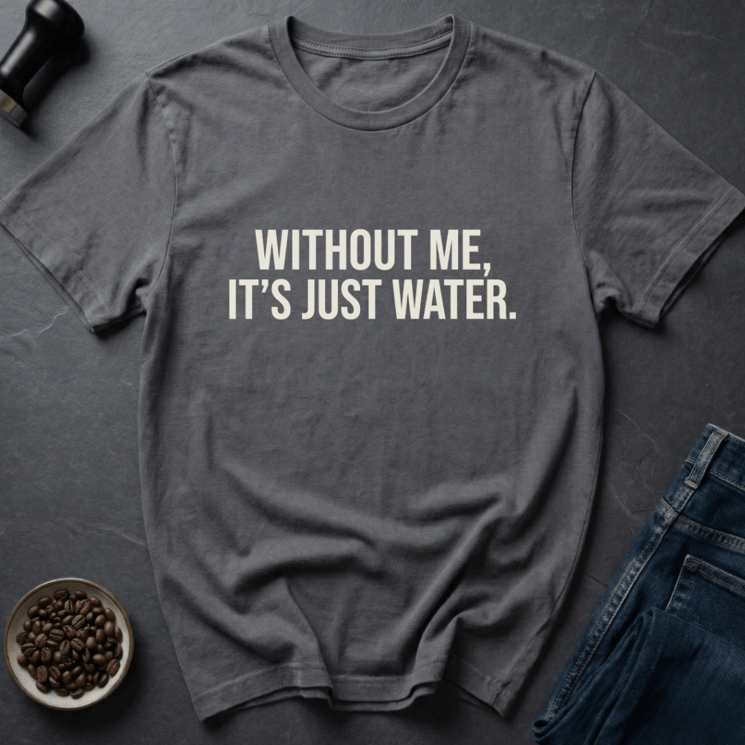 Coffee graphic Coffee Truth T-Shirt in Charcoal / S by Caffeine Dept