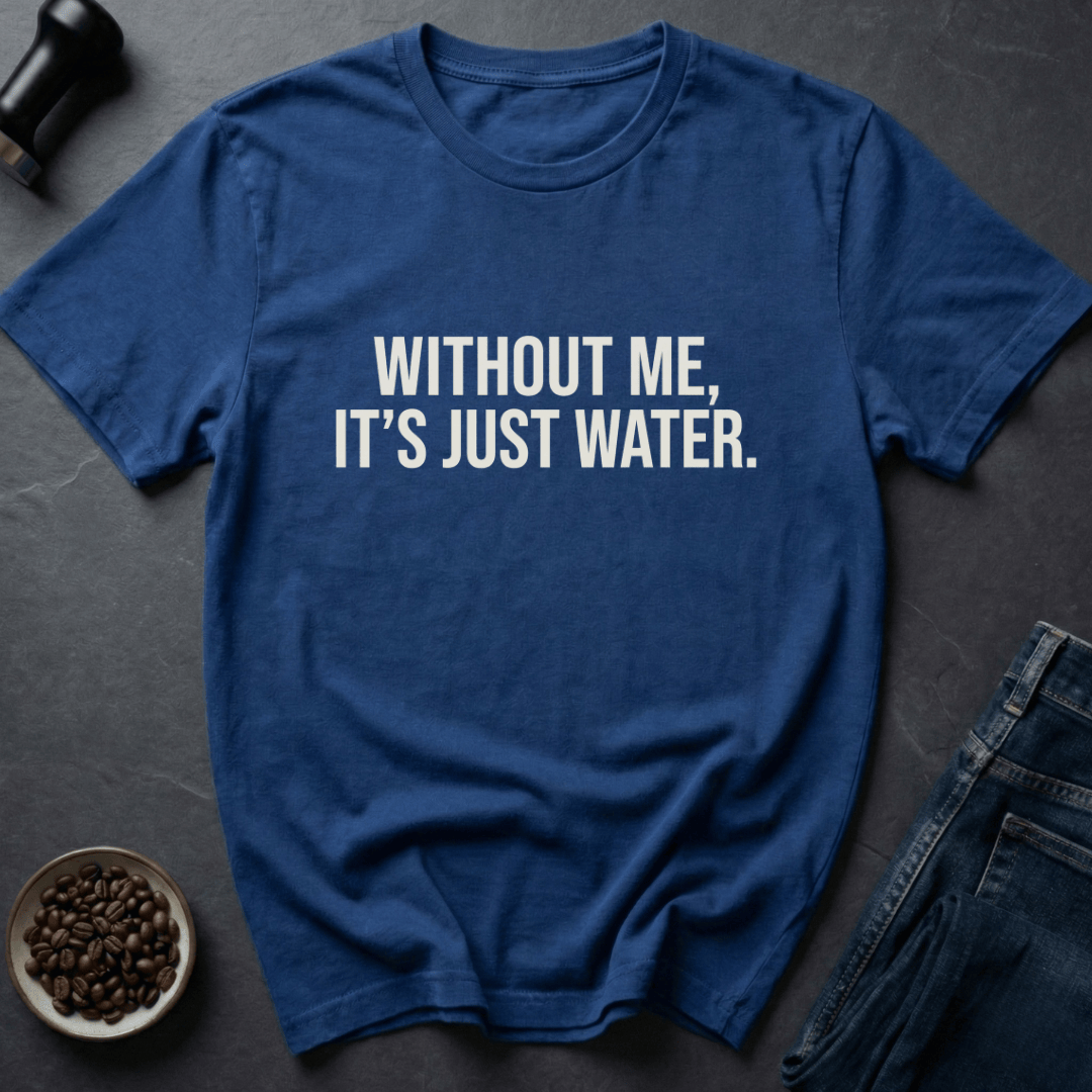 Coffee graphic Coffee Truth T-Shirt in Royal / S by Caffeine Dept