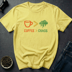Coffee graphic Coffee Wins T-Shirt in Cornsilk / S by Caffeine Dept