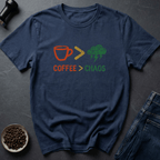 Coffee graphic Coffee Wins T-Shirt in Cornsilk / S by Caffeine Dept