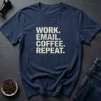 Coffee graphic Corporate Survival T-Shirt in Black / S by Caffeine Dept