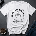 Coffee graphic Daily Coffee T-Shirt in Sand / S by Caffeine Dept