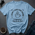 Coffee graphic Daily Coffee T-Shirt in Sand / S by Caffeine Dept