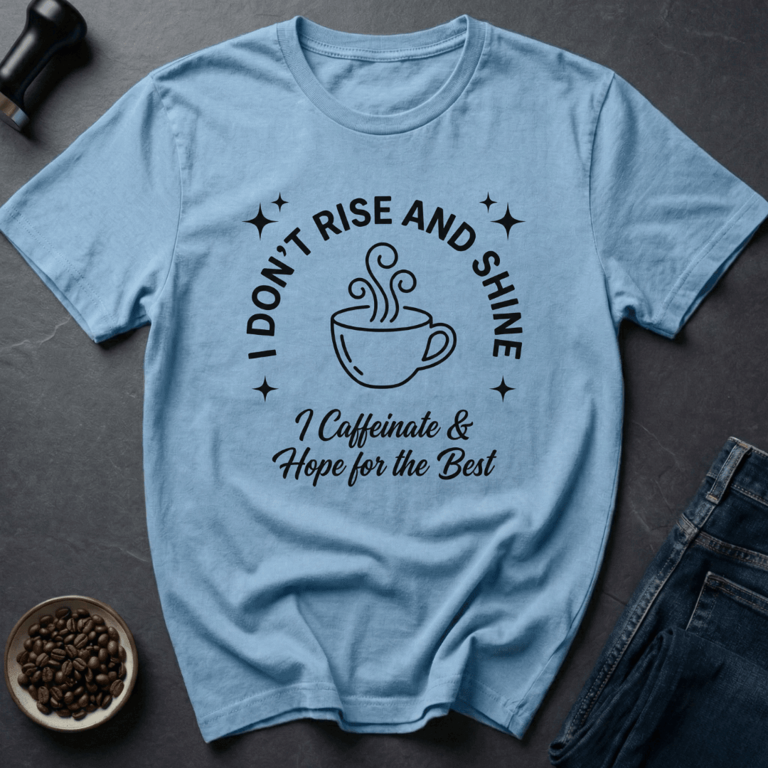 Coffee graphic Daily Coffee T-Shirt in Sand / S by Caffeine Dept
