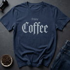 Coffee graphic Dark Bean T-Shirt in Navy / S by Caffeine Dept