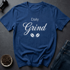 Coffee graphic Double Grind T-Shirt in Royal / S by Caffeine Dept