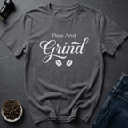 Coffee graphic Double Meaning T-Shirt in Charcoal / S by Caffeine Dept