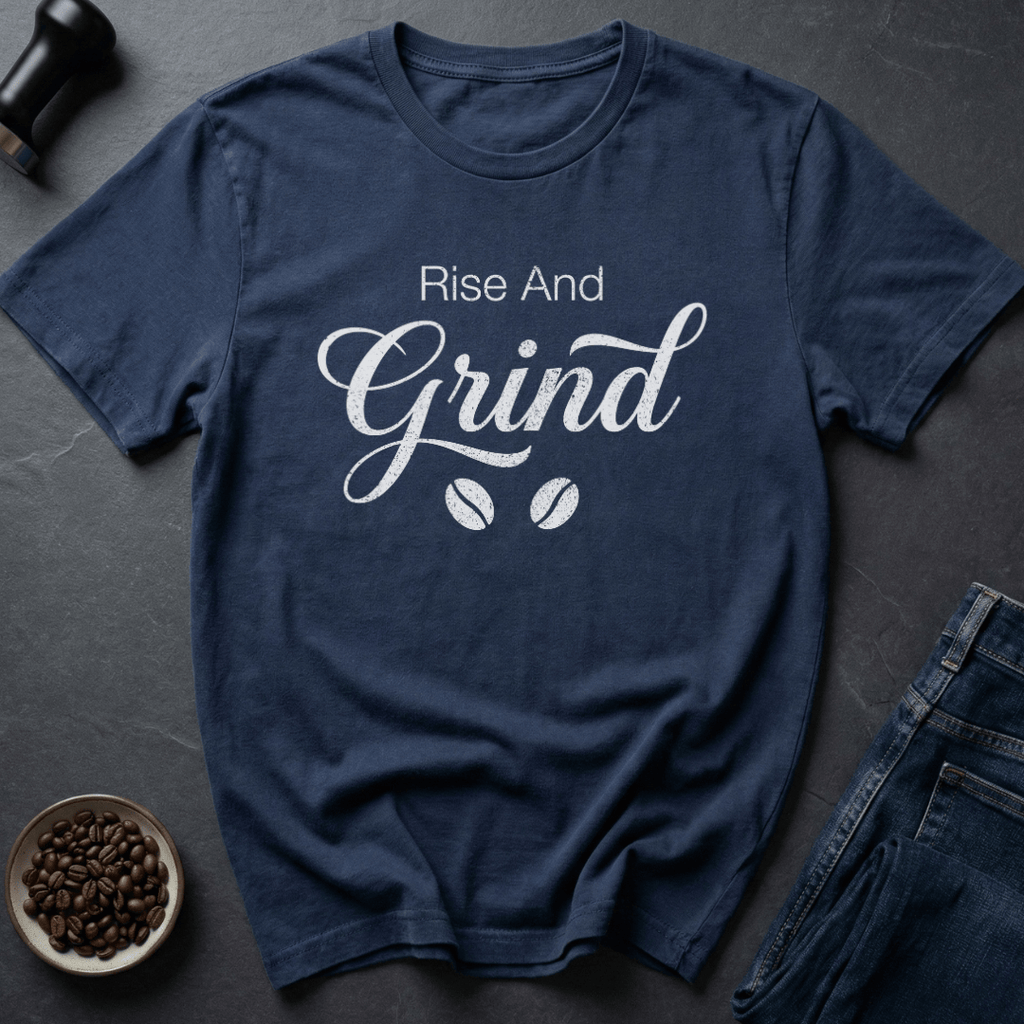 Coffee graphic Double Meaning T-Shirt in Navy / S by Caffeine Dept