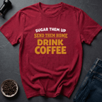 Coffee graphic Drink Coffee T-Shirt in Navy / S by Caffeine Dept