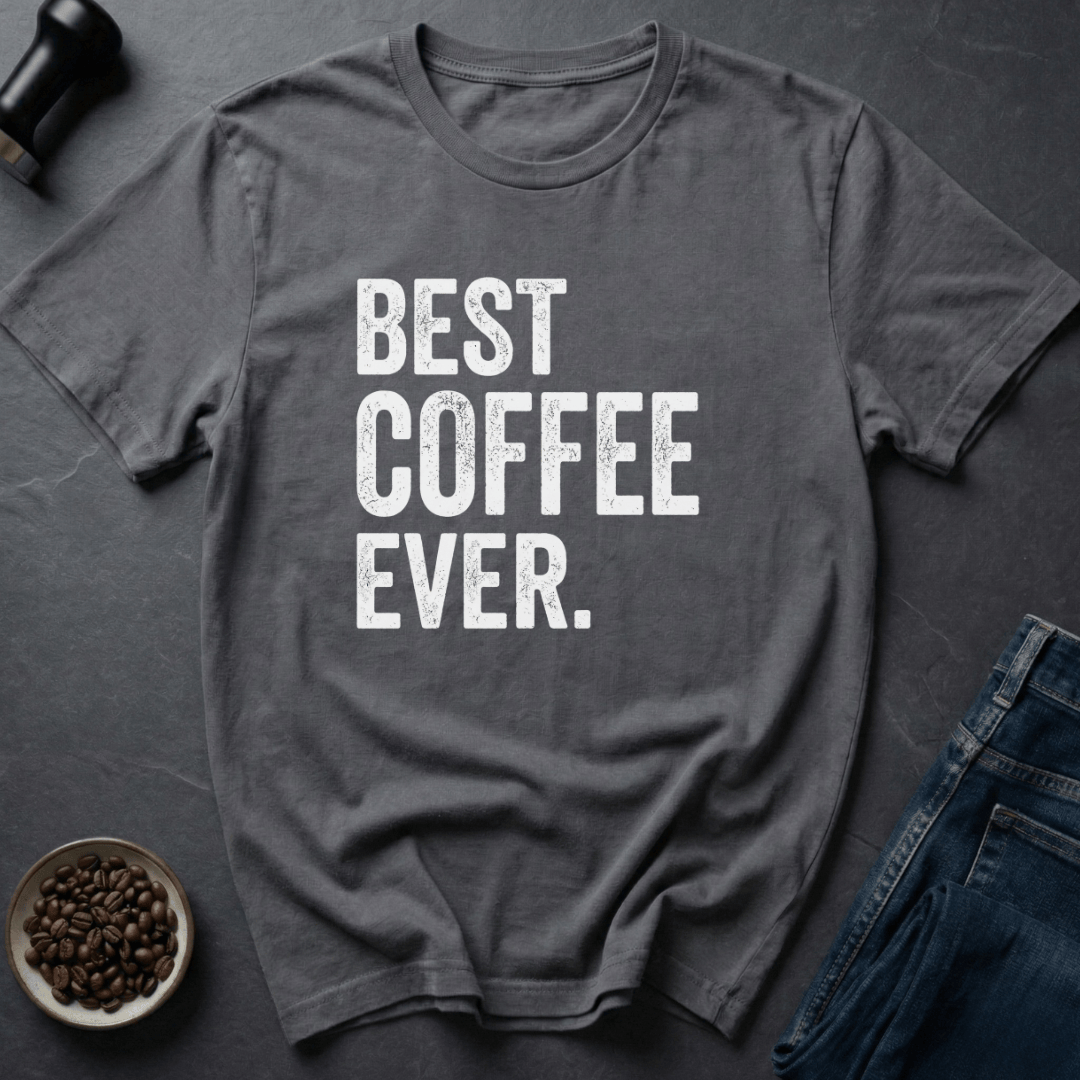 Coffee graphic Elite Beans T-Shirt in Charcoal / S by Caffeine Dept