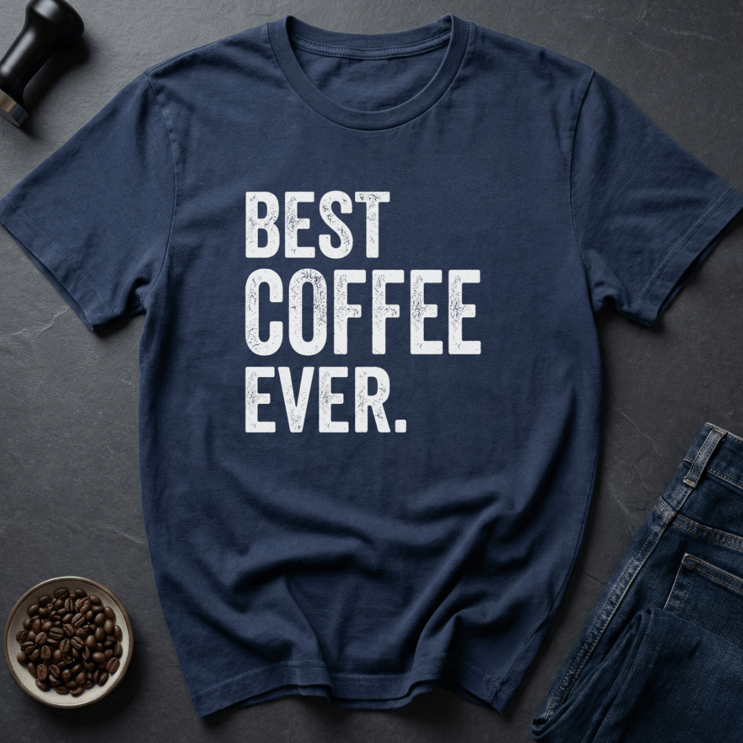 Coffee graphic Elite Beans T-Shirt in Navy / S by Caffeine Dept