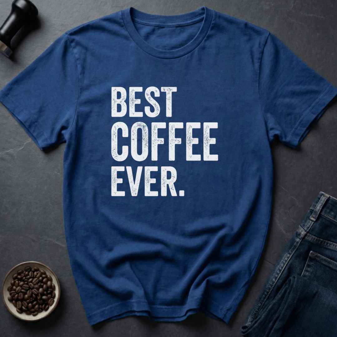 Coffee graphic Elite Beans T-Shirt in Royal / S by Caffeine Dept