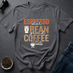 Coffee graphic Espresso Mood T-Shirt in Dark Chocolate / S by Caffeine Dept