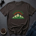 Coffee graphic Espresso Peak T-Shirt in Black / S by Caffeine Dept