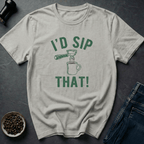 Coffee graphic Espresso Tease T-Shirt in Ice Grey / S by Caffeine Dept