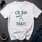 Coffee graphic Espresso Tease T-Shirt in White / S by Caffeine Dept