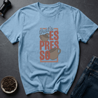 Coffee graphic Espresso Yo T-Shirt in Dark Chocolate / S by Caffeine Dept