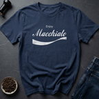 Coffee graphic Fancy Splash T-Shirt in Navy / S by Caffeine Dept