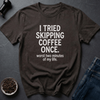 Coffee graphic Fastest Failure T-Shirt in Dark Chocolate / S by Caffeine Dept