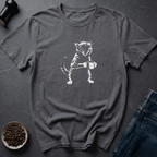 Coffee graphic Ferally Caffeinated T-Shirt in Charcoal / S by Caffeine Dept