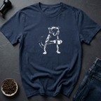 Coffee graphic Ferally Caffeinated T-Shirt in Charcoal / S by Caffeine Dept