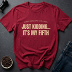 Coffee graphic Fifth Coffee T-Shirt in Black / S by Caffeine Dept