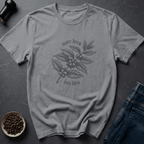 Coffee graphic Fix Your Mood T-Shirt in Sand / S by Caffeine Dept