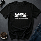 Coffee graphic Functional Caffeine T-Shirt in Black / S by Caffeine Dept