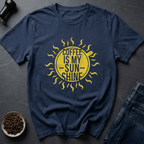 Coffee graphic Golden Roast T-Shirt in Navy / S by Caffeine Dept