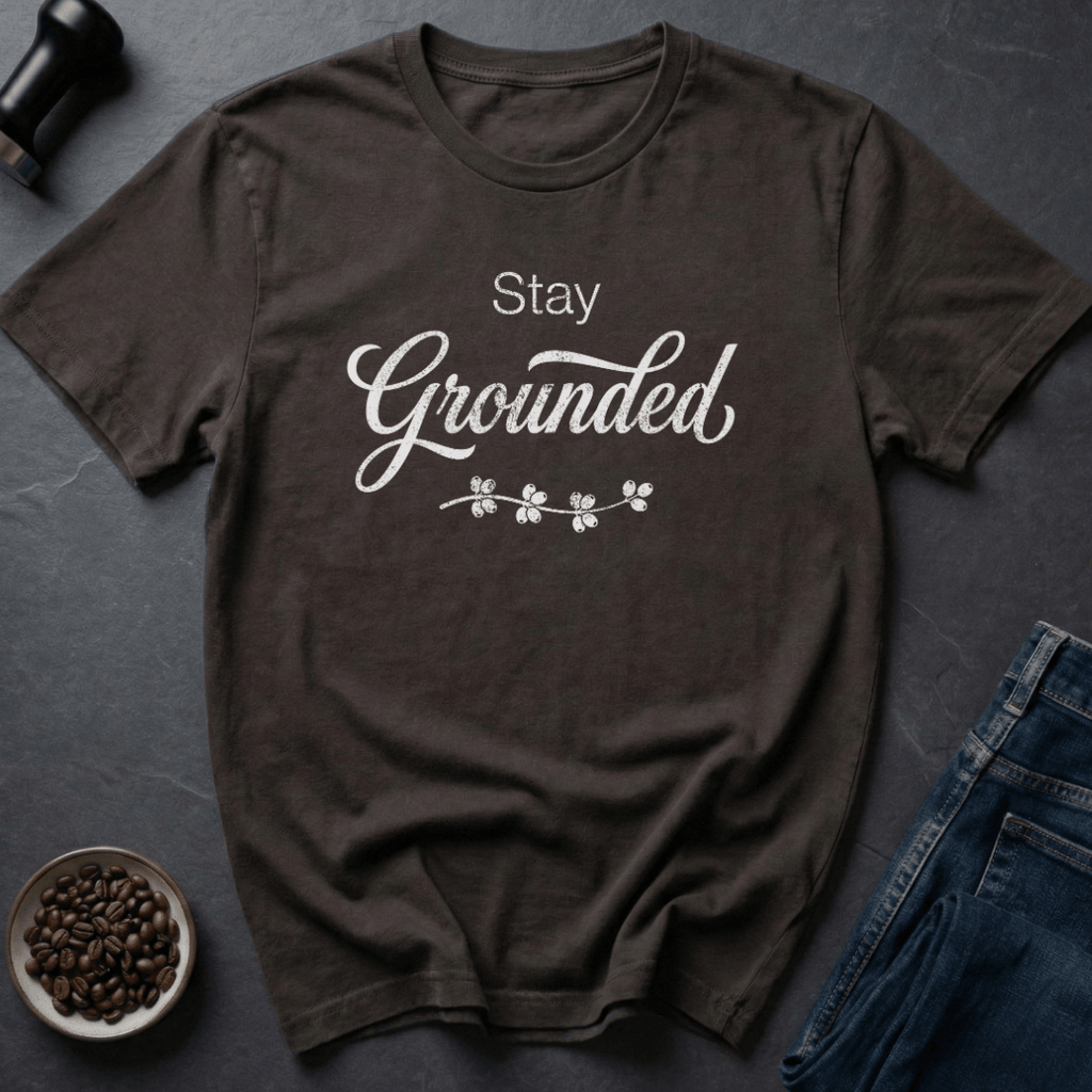 Coffee graphic Ground Zero T-Shirt in Dark Chocolate / S by Caffeine Dept