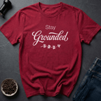 Coffee graphic Ground Zero T-Shirt in Heather Red / S by Caffeine Dept