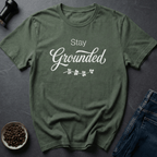Coffee graphic Ground Zero T-Shirt in Military Green / S by Caffeine Dept