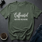 Coffee graphic Infinite Espresso T-Shirt in Military Green / S by Caffeine Dept