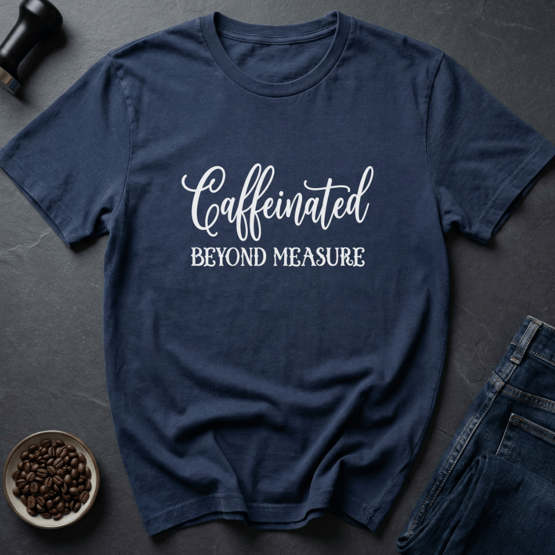 Coffee graphic Infinite Espresso T-Shirt in Navy / S by Caffeine Dept