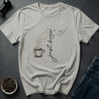Coffee graphic Just Beans T-Shirt in Cornsilk / S by Caffeine Dept